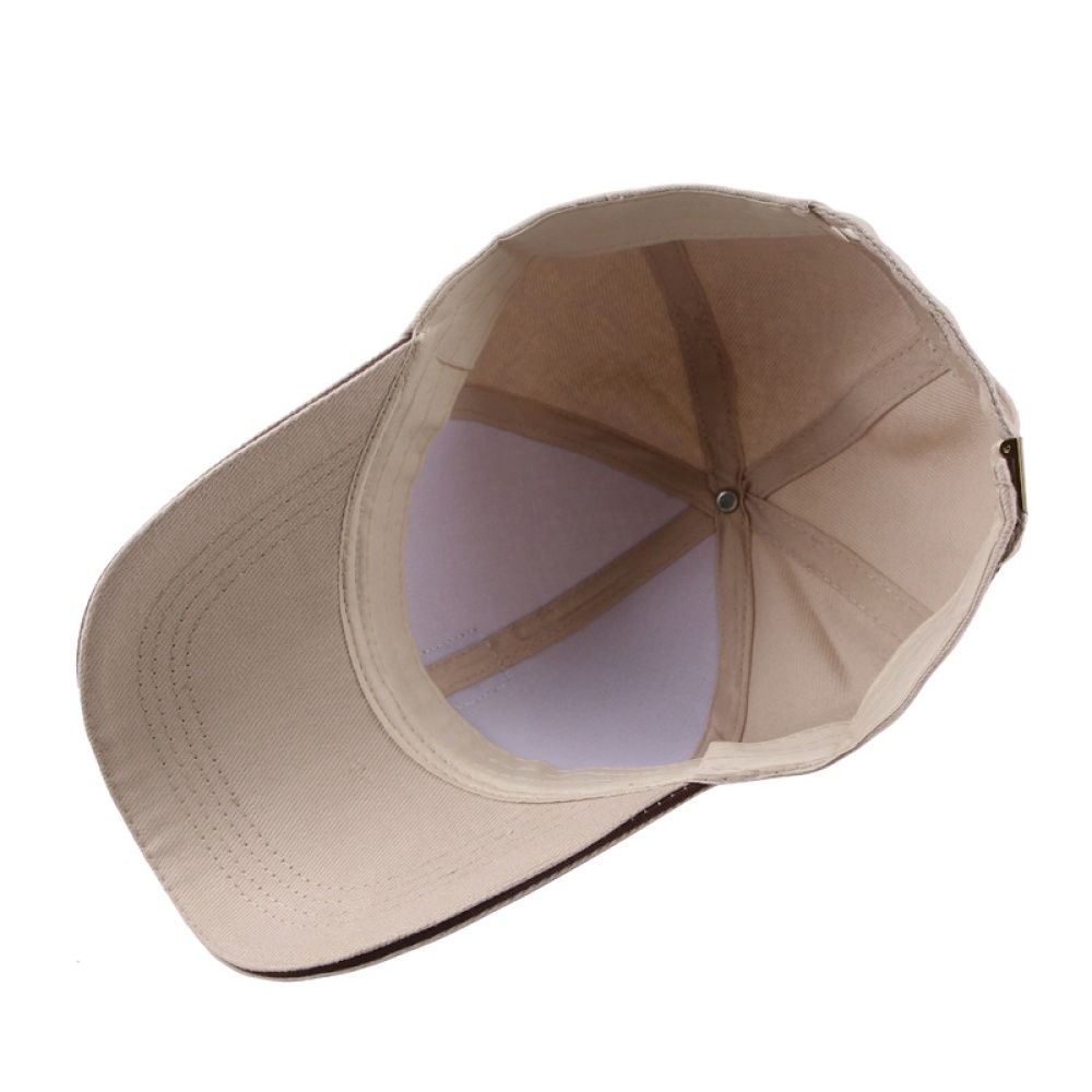 Outdoor Sport Casual Fashion Sun ProtectedGolf Baseball Cap Snapback Hat dark brown_adjustable - Image 2