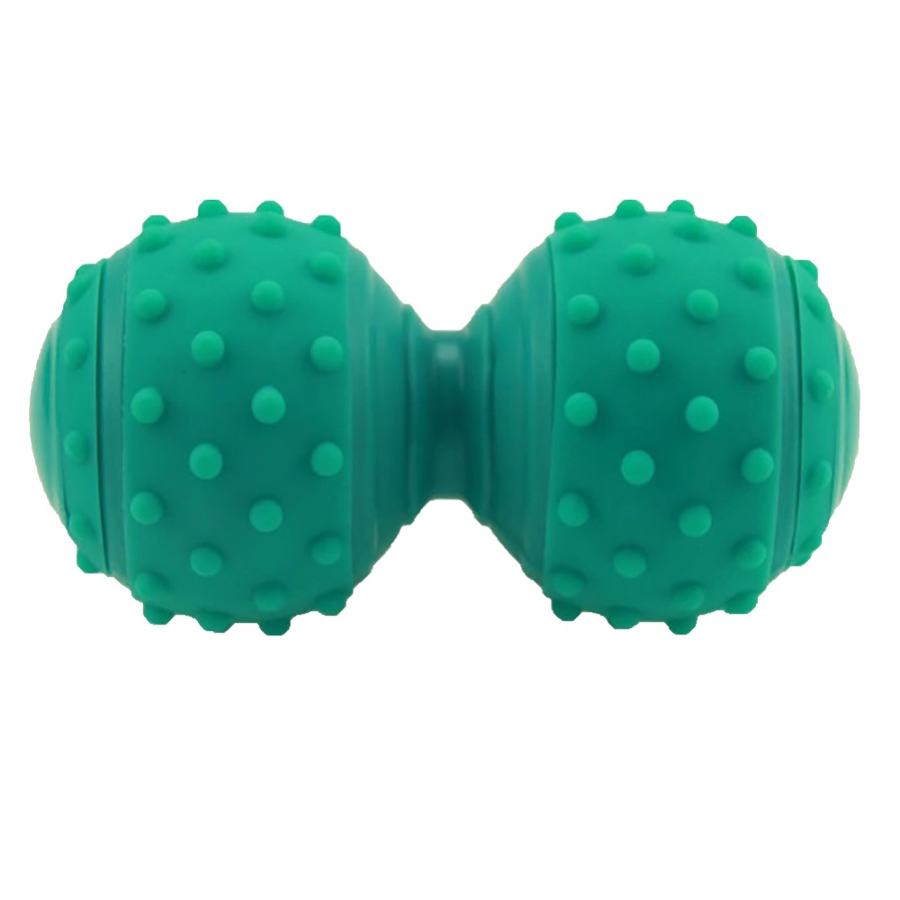 Convex Silicone Massage Ball Yoga Roller Body Massager Back Trigger Pain Reliever Mint Green - Image 3