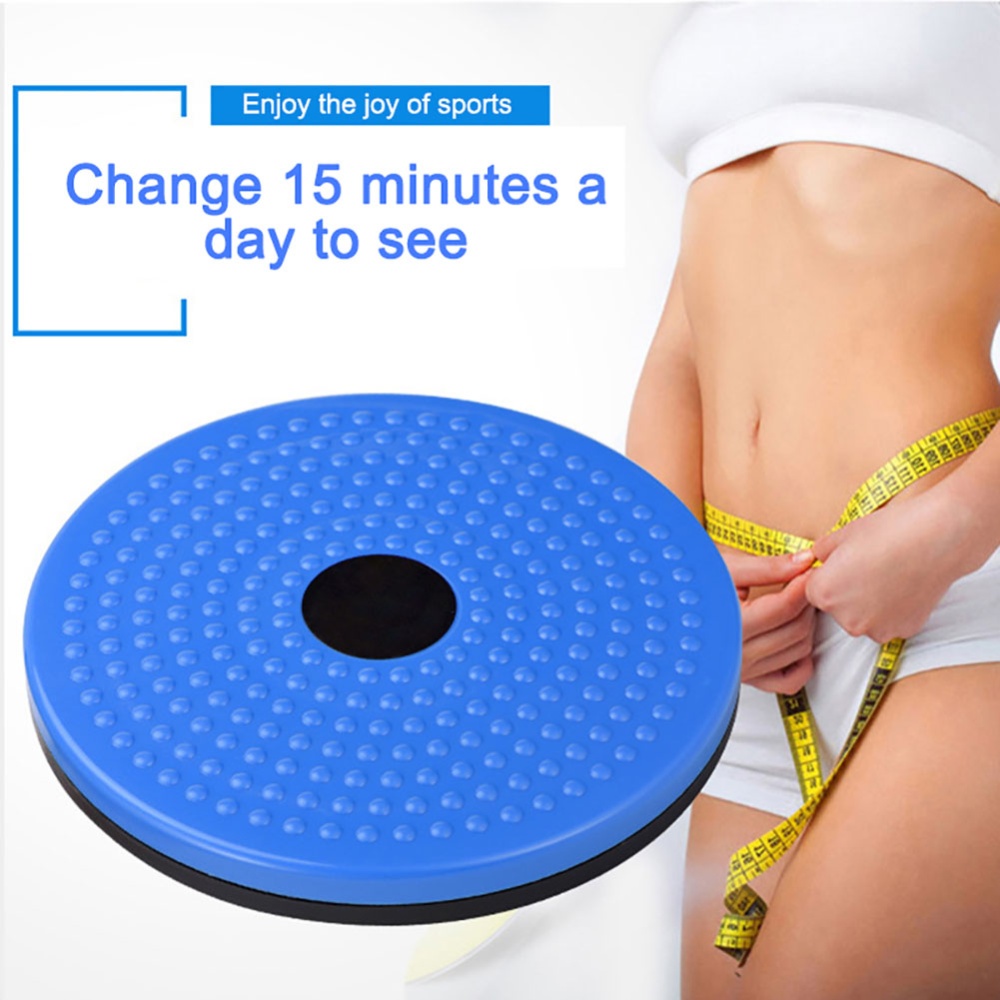 Portable Massage Twisting Disc Lightweight Fitness Board Home Slimming Equipment For Weight Loss blue - Image 2