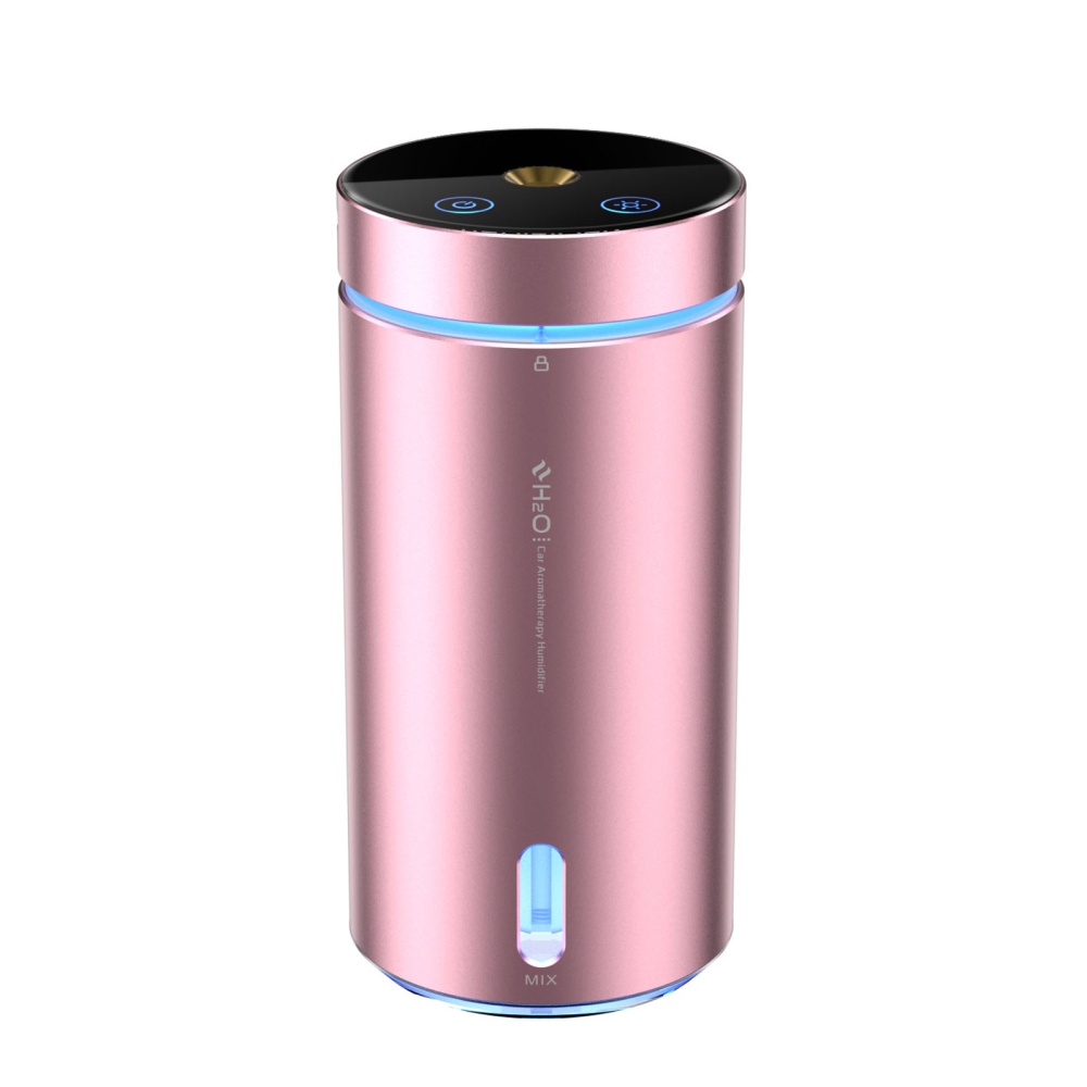 M6 Car Air Humidifier Smart Essential Oils Diffuser 300ml Large-capacity Spray Mute Freshener Silver - Image 3