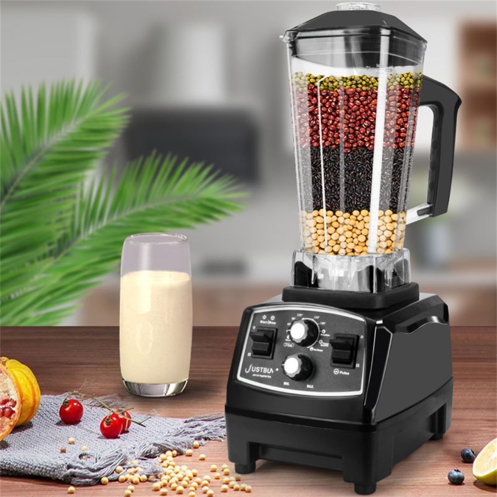 Professional Countertop Timing Blender Mixer for Shakes Smoothies Crusing Ice red - Image 3