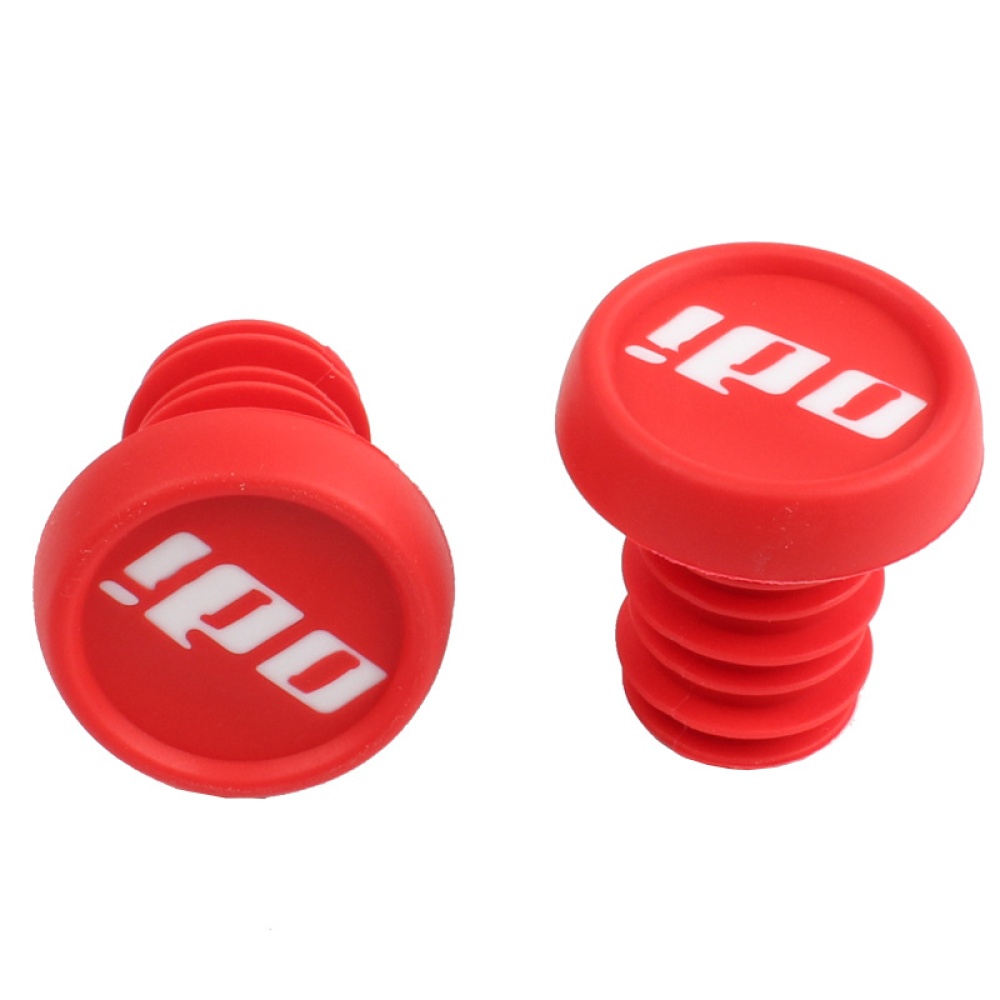 2 Pcs ODI Mountain Bicycle Grip Anti-slip Firm Handlebar Caps MTB Bike Lightweight Bar End Plugs For BMX DH FR black - Image 2