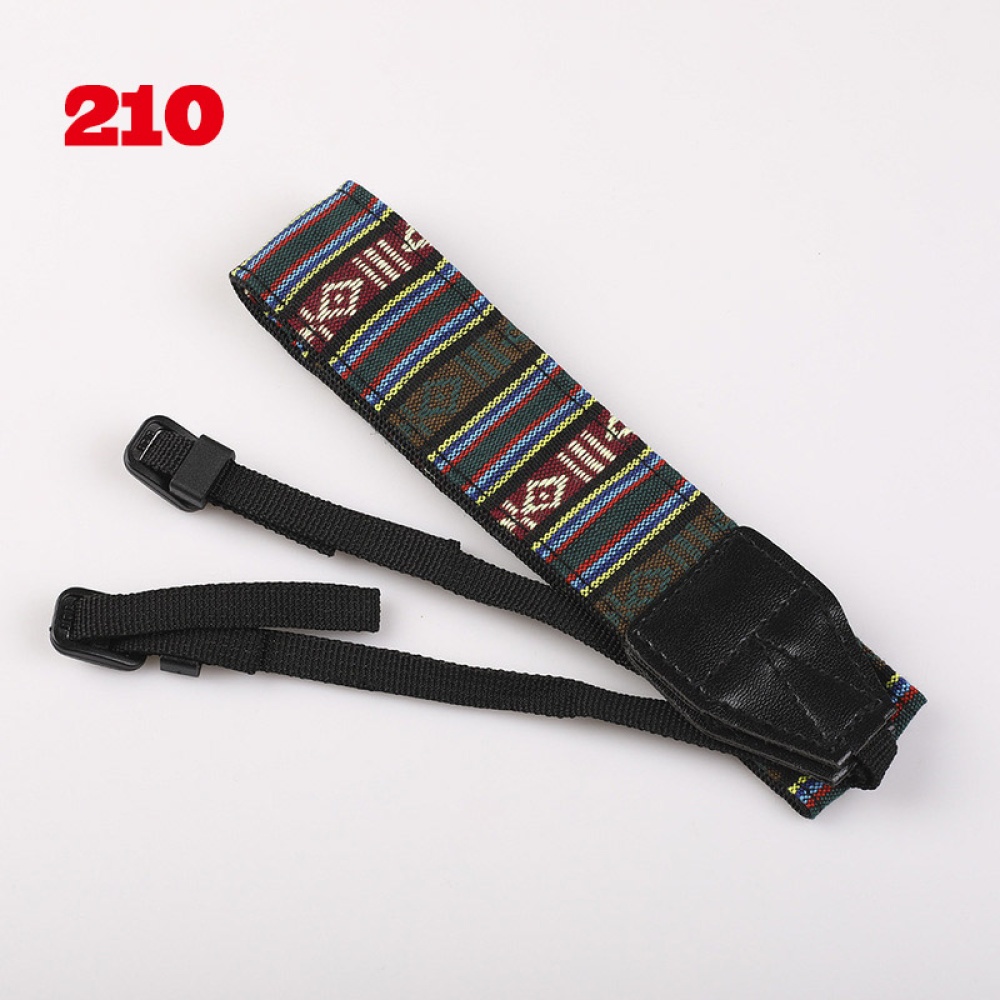 SLR Camera Strap Cloth Micro Single Digital Shoulder Ethnic Style Adjustable