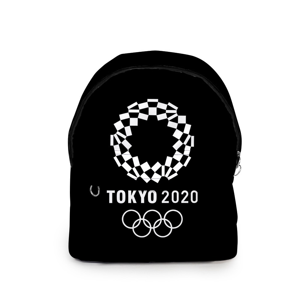 Sports Backpack 2020 Tokyo Olympics Print Casual Bags L_Free size - Image 3