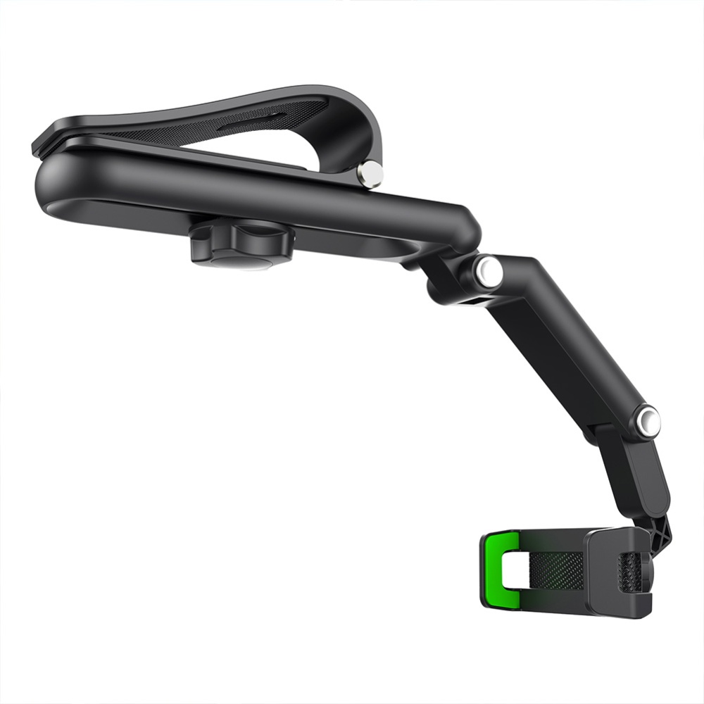 Multifunctional Mobile Phone Holder Car Rearview Mirror Rear Seat Video Photo Shooting Kitchen Desktop Bracket green - Image 3