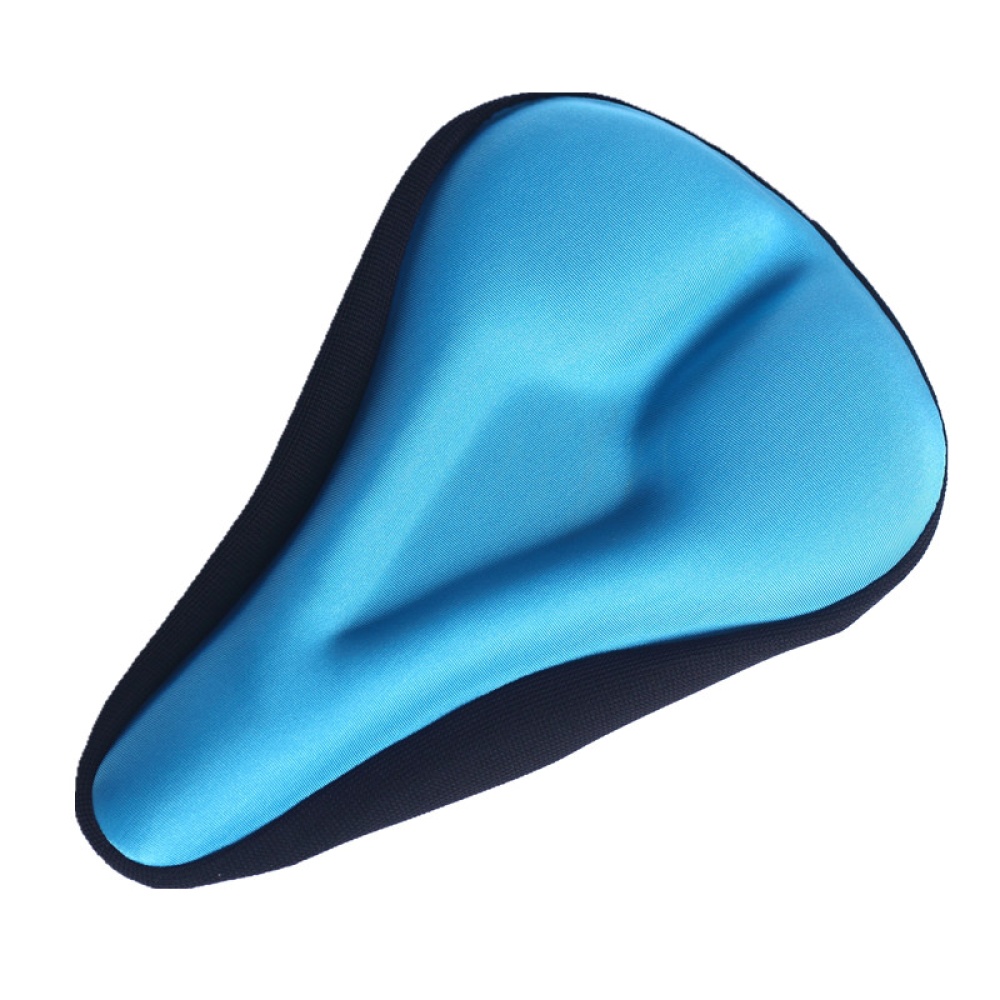 Bicycle Seat Cover Breathable Saddle Soft Thickened Cushion Cycling Gel Pad purple_One size - Image 2