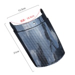 Motorcycle Extended Mudguard for Front splash guard Extend Extender Extension mudguard carbon fiber color - Image 2