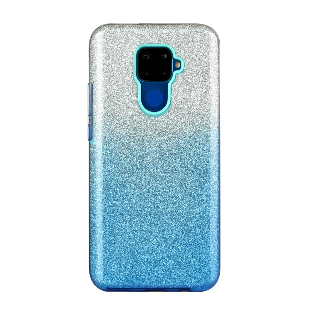 For HUAWEI Mate 30/Nova 5I pro/Mate 30 Pro/PSmart /Y5P/Y6P 2020 Phone Case Gradient Color Glitter Powder Cover with Airbag Bracket blue - Image 3