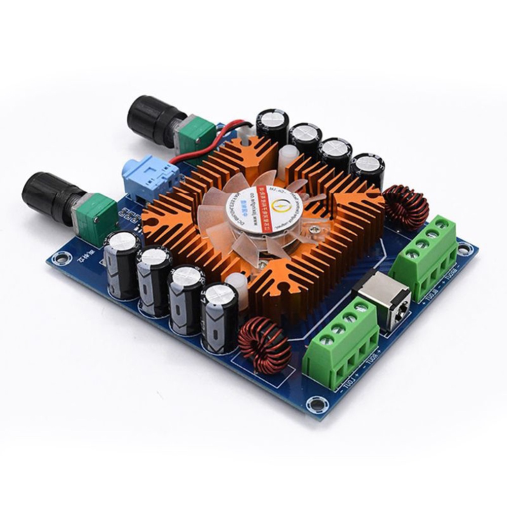 Xh-a372 High-power 4-channel Output Digital Audio Power Amplifier Board Automotive Grade Tda7850 Home Theater Speaker 4 X 50w as picture sho - Image 2