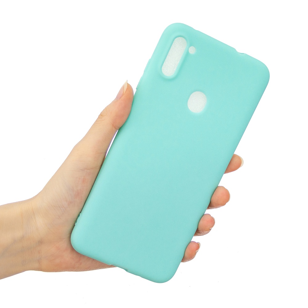 For Samsung A01/ A11/A21/A41/A51/A71/A81/A91 Mobile Phone Case Lovely Candy Color Matte TPU Anti-scratch Non-slip Protective Cover Back 8 li - Image 3