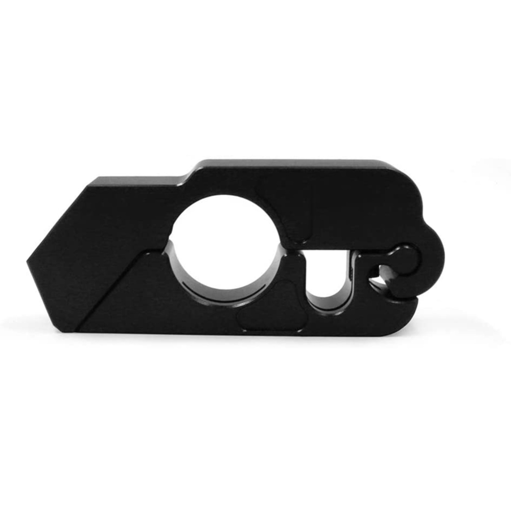 Motorcycle Cnc Handlebar Lock Aluminum Alloy Anti-theft Electric Brake Black - Image 2