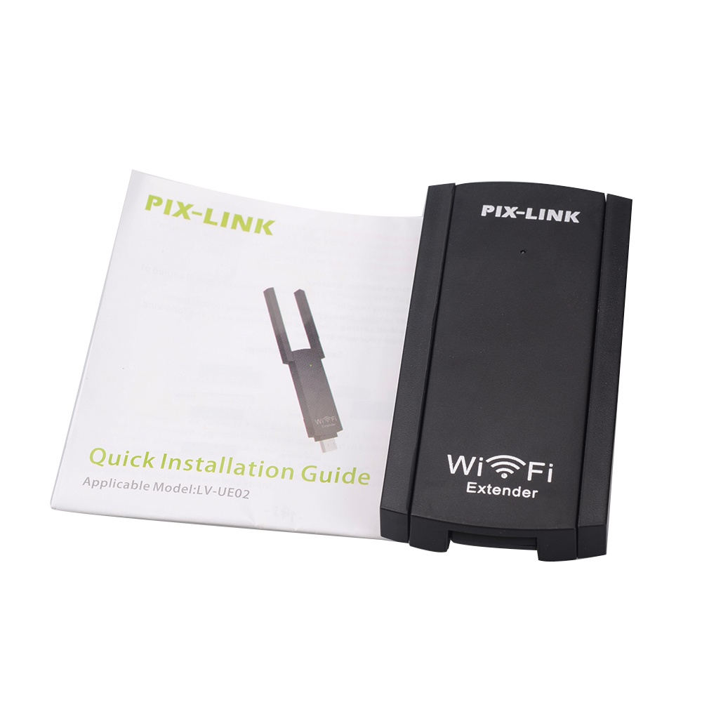 USB Wireless Wifi Repeater Range Extender Dual Antenna 300Mbps 802.11b/g/n Wi-Fi Signal Booster Amplifier black - Image 2