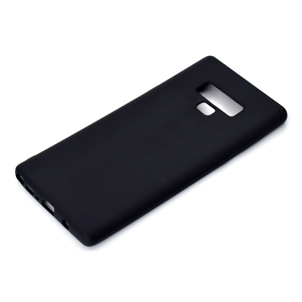 for Samsung NOTE 9 Cute Candy Color Matte TPU Anti-scratch Non-slip Protective Cover Back Case black - Image 3