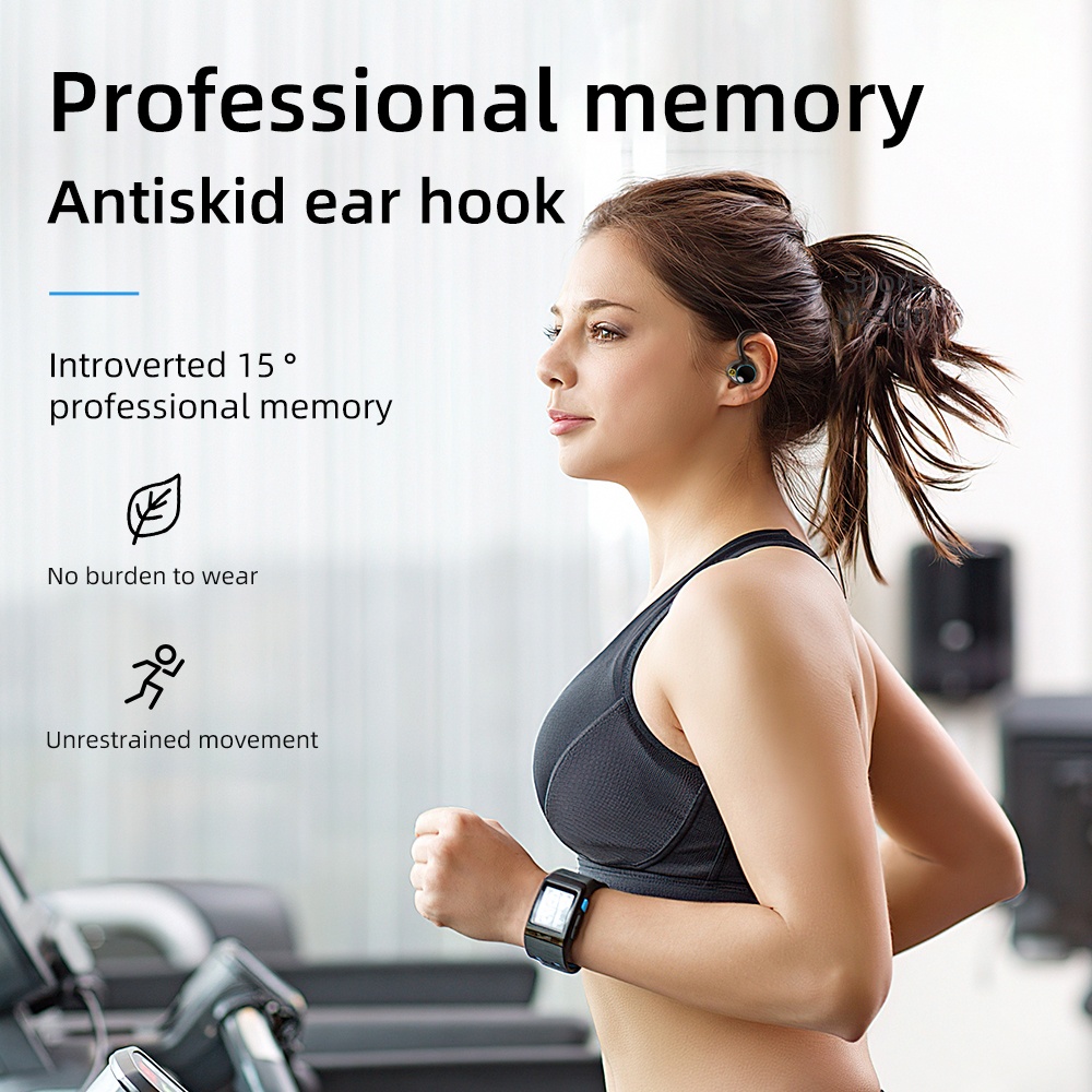 Yyk-580 Tws Wireless Bluetooth Headset Noise Reduction In-ear Sport Earphones - Image 4