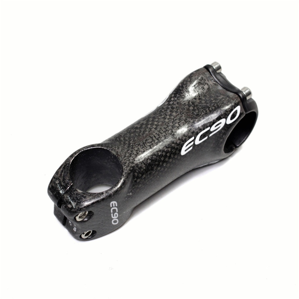 3k Carbon Fiber Mountain Bike Road Bicycle Folding Fixed Gear Handle Riser Handlebar Stem black_110MM - Image 3