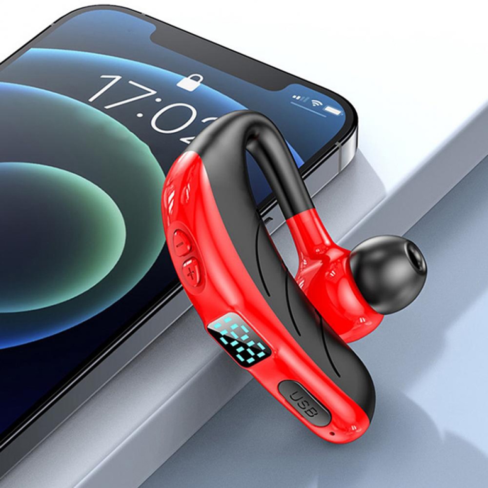 P13 Business Wireless Headset Led Digital Display Hifi Subwoofer Sports Bluetooth Earphone - Image 3