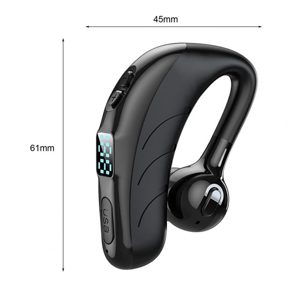 P13 Business Wireless Headset Led Digital Display Hifi Subwoofer Sports Bluetooth Earphone - Image 2