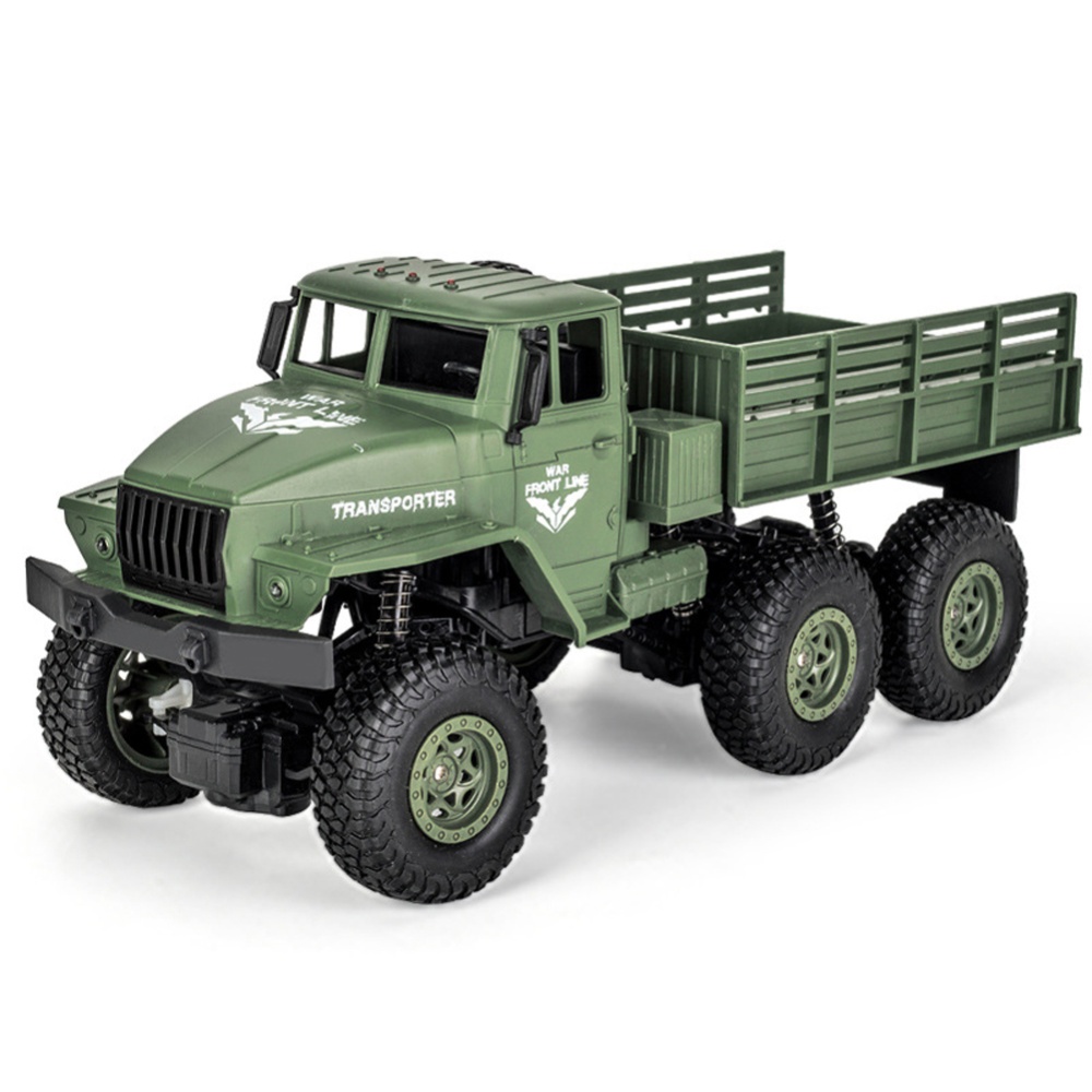 Q68 1:18 Remote Control Truck Simulation 4wd Military Off-road Vehicle Model Toys Green No.7 - Image 3