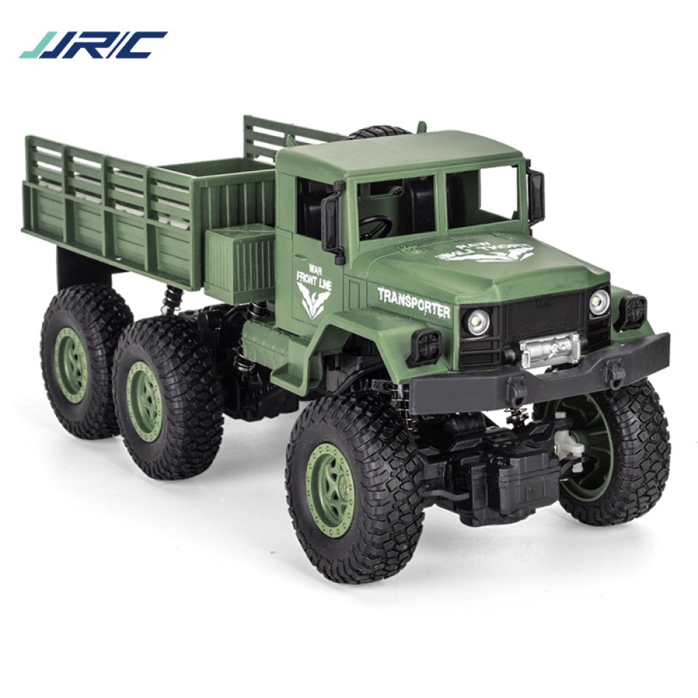 Q69 1:18 Remote Control Truck Simulation 4wd Military Off-road Vehicle Model Toys Green No.8 - Image 2