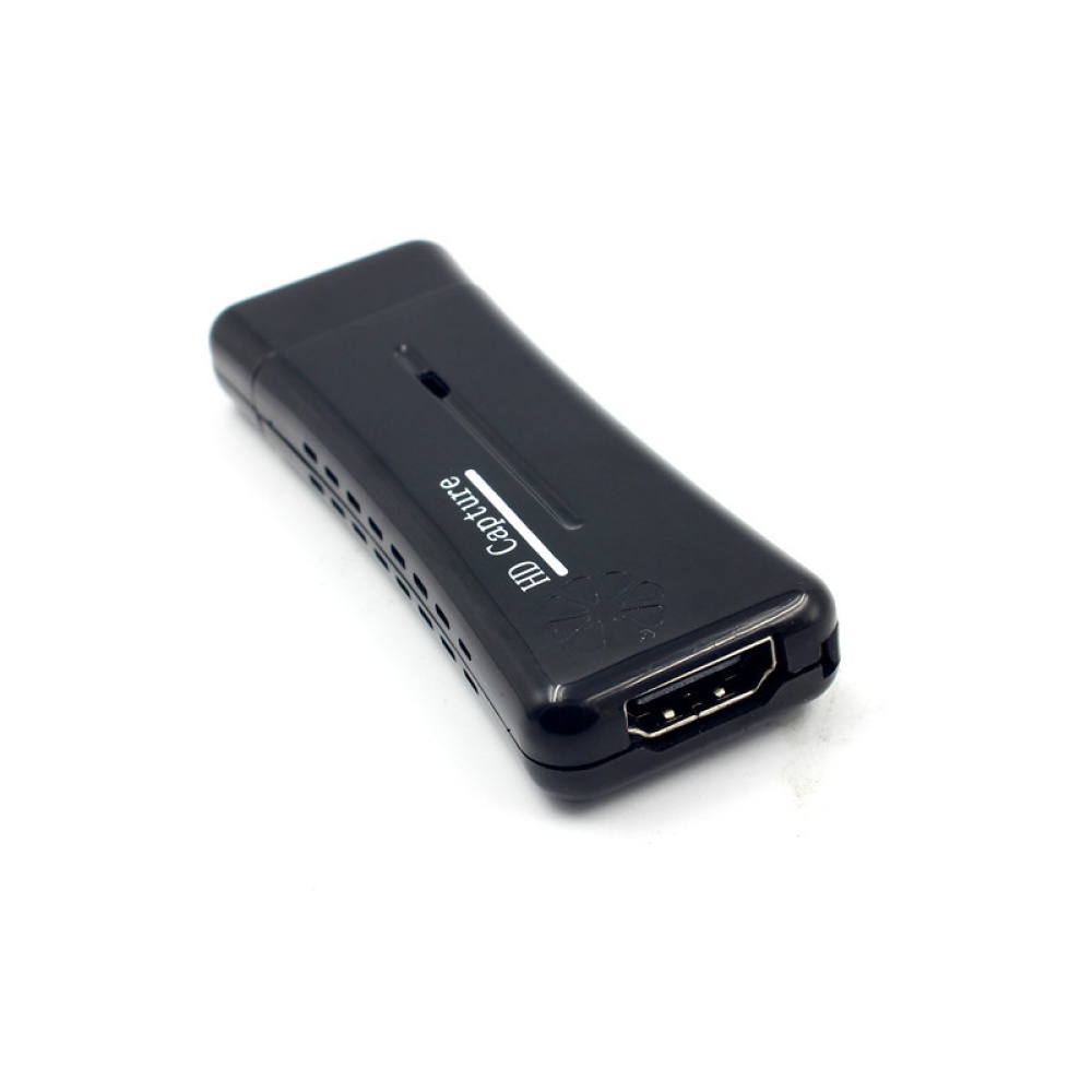 Video Capture Card USB 2.0 Port HD 1 Way 1080P Mini Acquisition for Computer black - Image 3