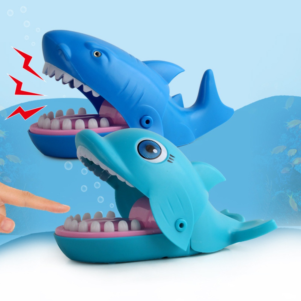 Joke Electric Biting Shark Bite Finger Selachimorpha Bar Game Kids Children Funny Gags Educational Toy Gift Catapult Pirate Barrel - Image 3