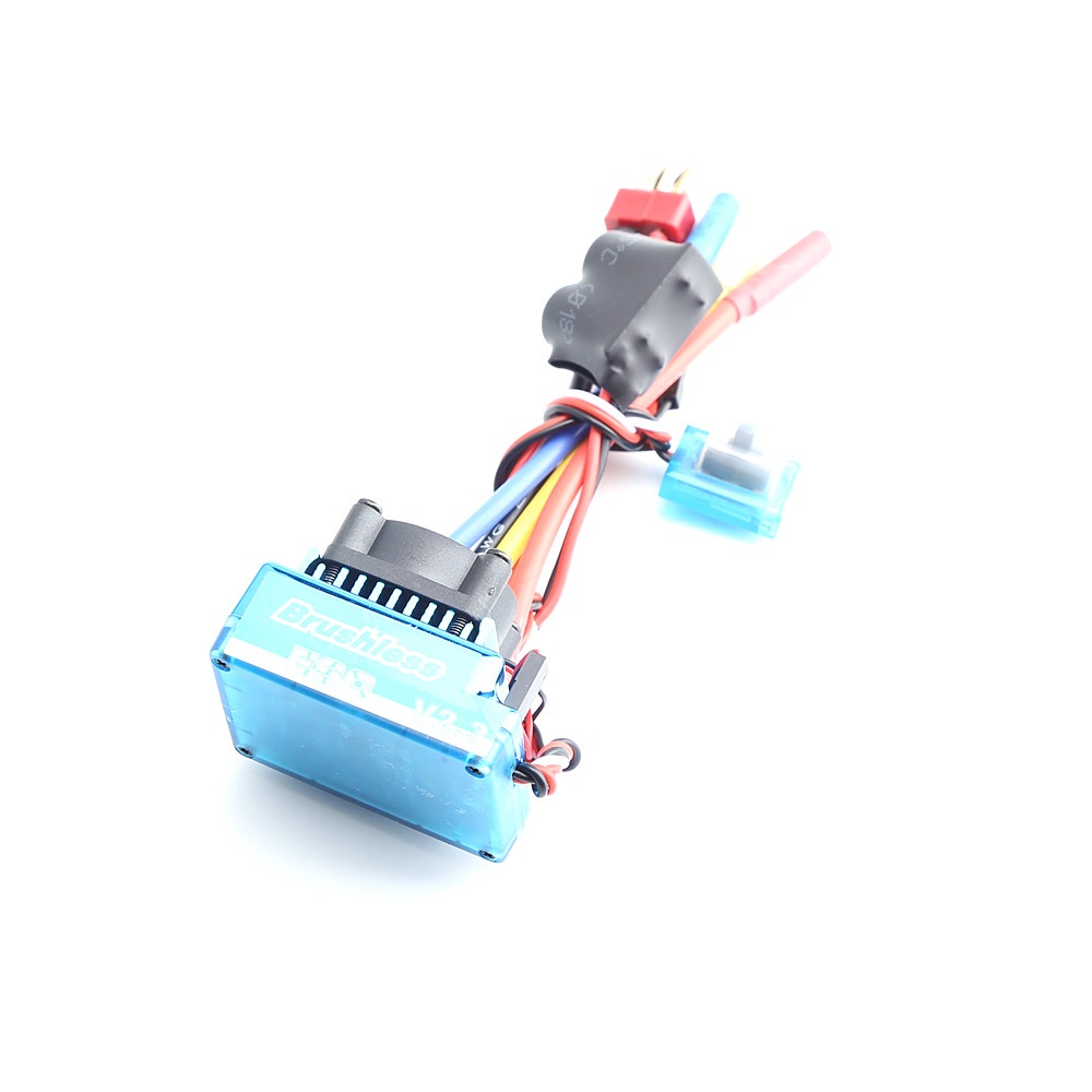 Waterproof 45A 60A 80A 120A Brushless ESC Electric Speed Controller Dust-proof for 1/8 1/10 1/12 RC Car Crawler Boat Part KSX3453 - Image 3