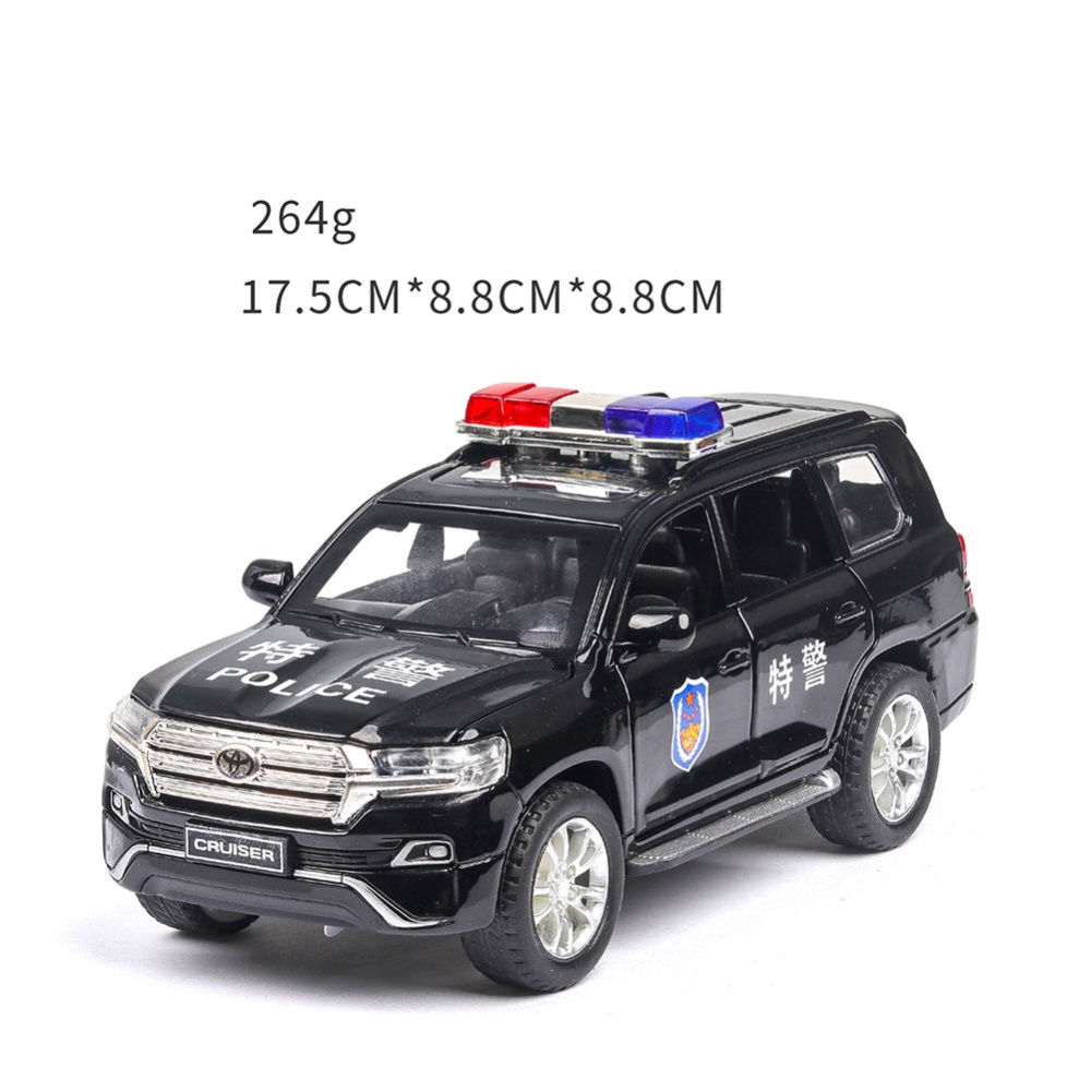 Children 1/32 Simulation Alloy Pull back Car Gift Ornaments Decoration black - Image 3