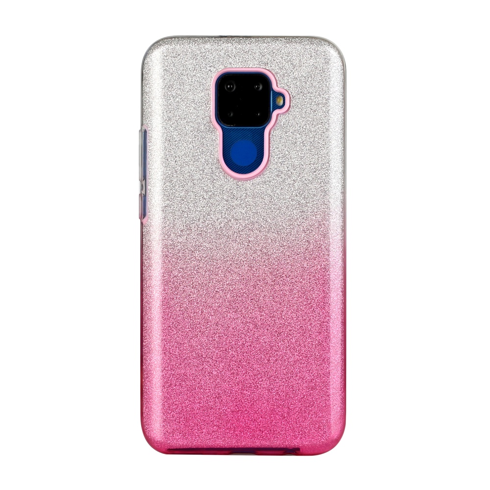 For HUAWEI Mate 30/Nova 5I pro/Mate 30 Pro/PSmart /Y5P/Y6P 2020 Phone Case Gradient Color Glitter Powder Cover with Airbag Bracket black - Image 3