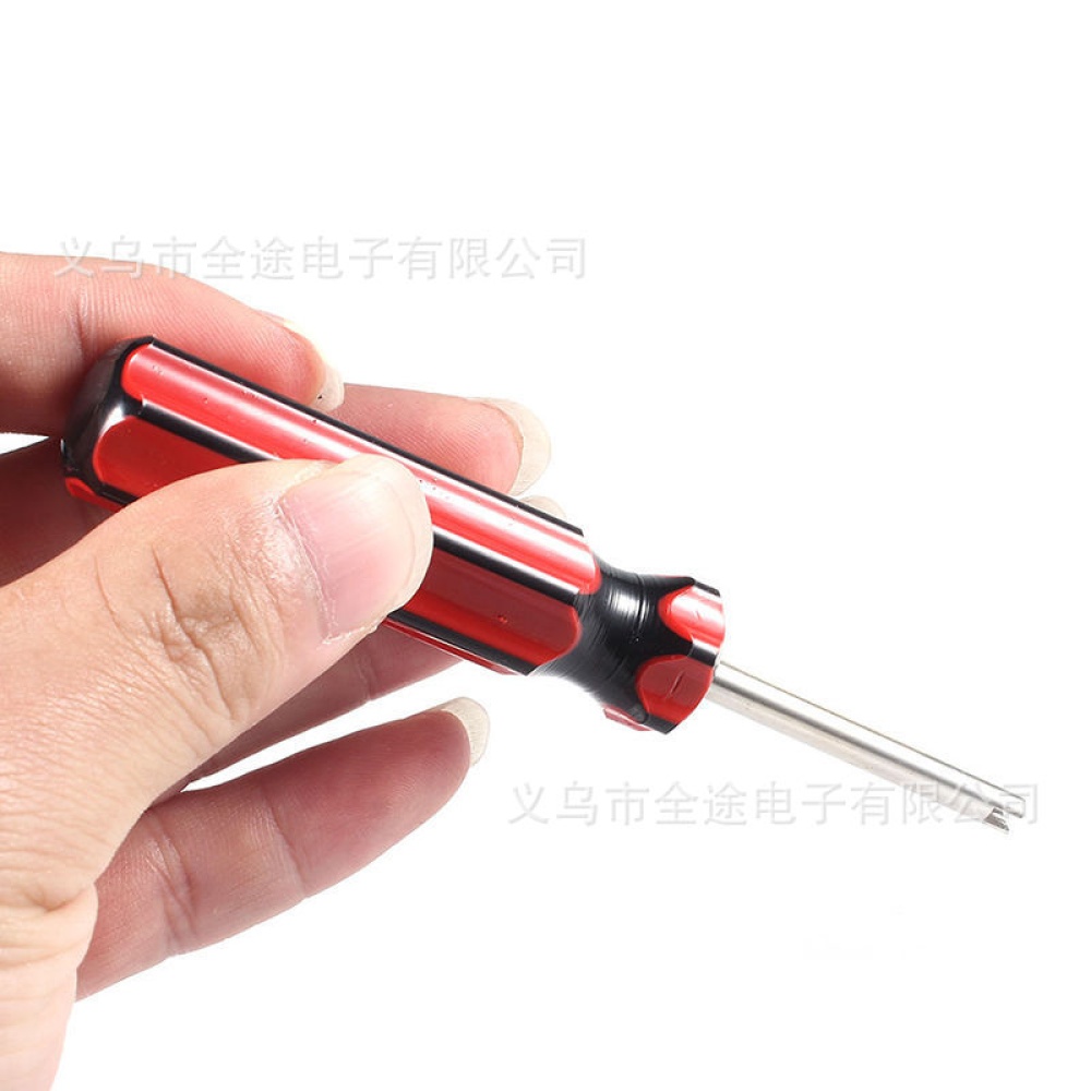 Auto Car Repairing Tool Tire Nozzle Single Head Valve Core Installation As shown - Image 3