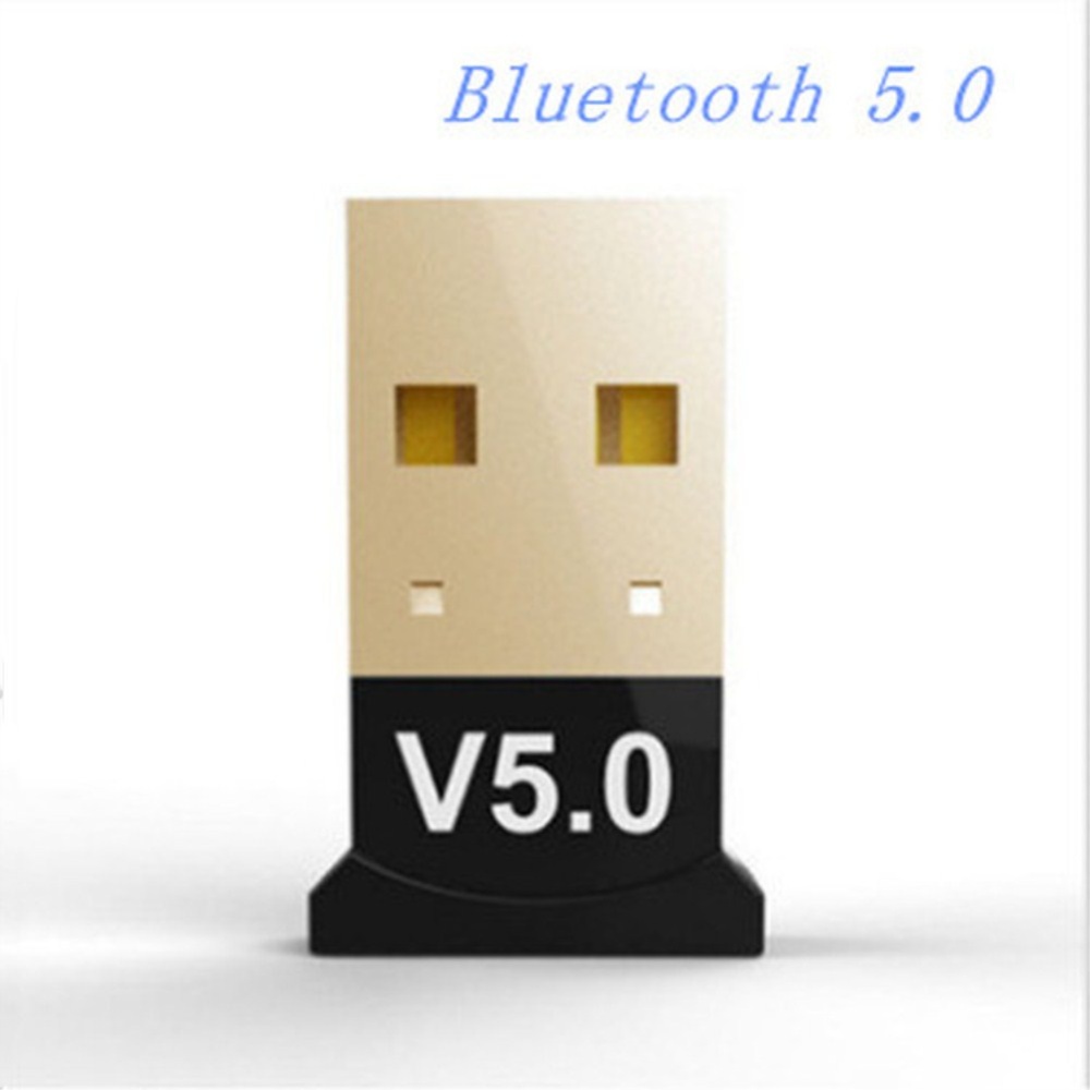 USB Bluetooth 5.0 Desktop Laptop Computer Mouse Printer Receiver Transmitter black - Image 3