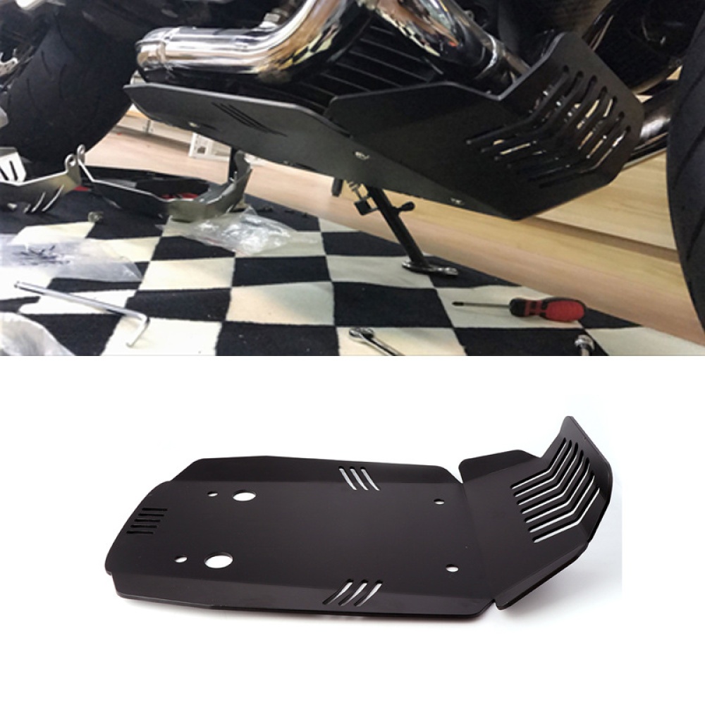 Modified Chassis Protective Shield for Motorcycle Engine BWM R NINE T R9T 13-18 black - Image 3