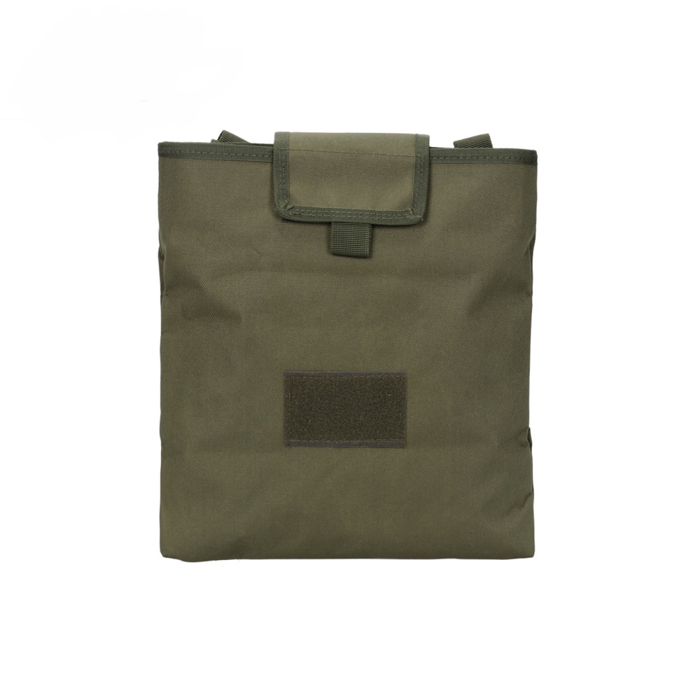 Folding Dump Pouch Outdoor Storage Bag Waterproof Mollo Accessory Sundry Tool Hanging Accessories army green - Image 2