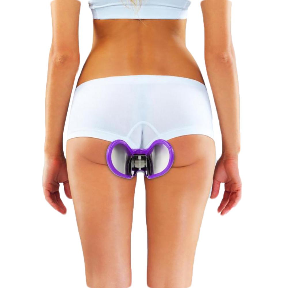 Hip Trainer Pelvic Floor Muscle Inner Thigh Buttocks Exerciser Bodybuilding Home Fitness Beauty Equipment blue - Image 3