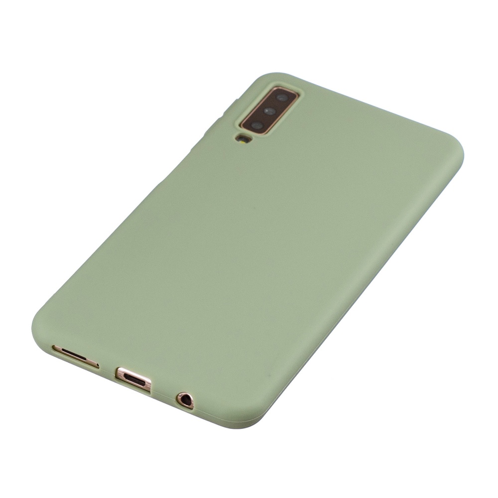 For Samsung A7 2018 Lovely Candy Color Matte TPU Anti-scratch Non-slip Protective Cover Back Case 9 - Image 3