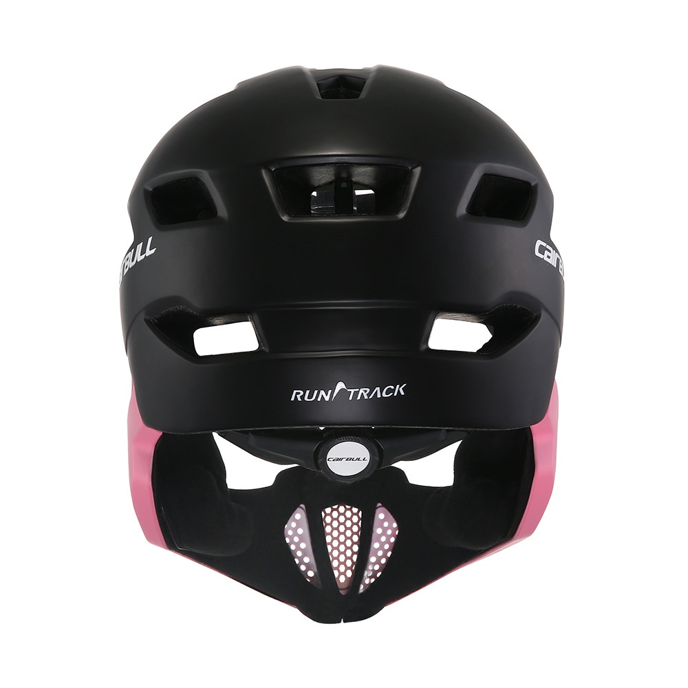 Children Full Face Covered Helmet Bike Riding Kids Skating Sport Safety Guard Bicycle Pink_S-M (50-57CM) - Image 3