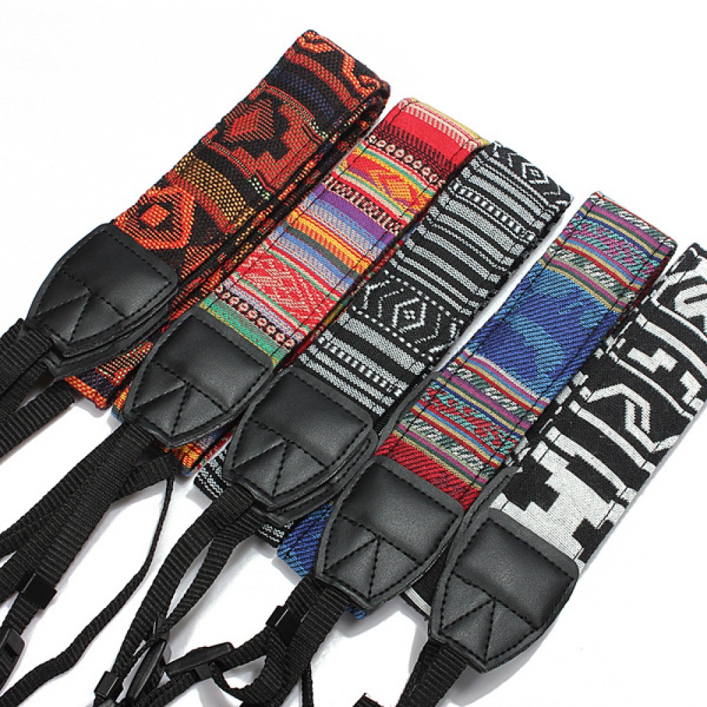 SLR Camera Strap Cloth Micro Single Digital Shoulder Ethnic Style Adjustable - Image 4