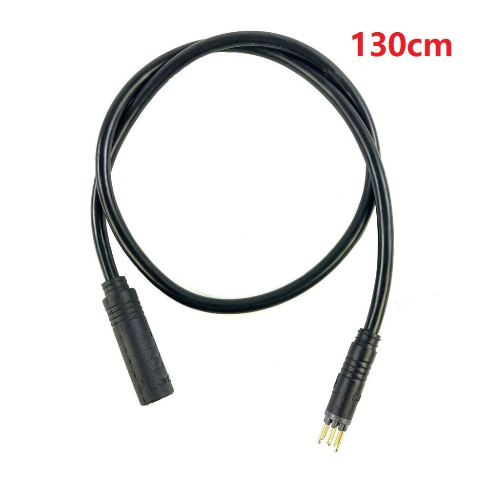 Motor Cables 9Pin EBike Bicycle Female To Male Connector Extension Cable For Change Bike E-bike 1300mm_1.2 square - Image 2