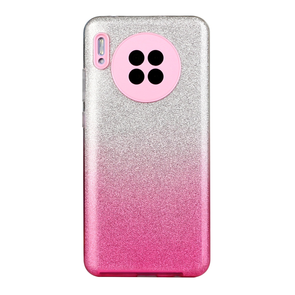 For HUAWEI Mate 30/Nova 5I pro/Mate 30 Pro/PSmart /Y5P/Y6P 2020 Phone Case Gradient Color Glitter Powder Cover with Airbag Bracket Pink - Image 3