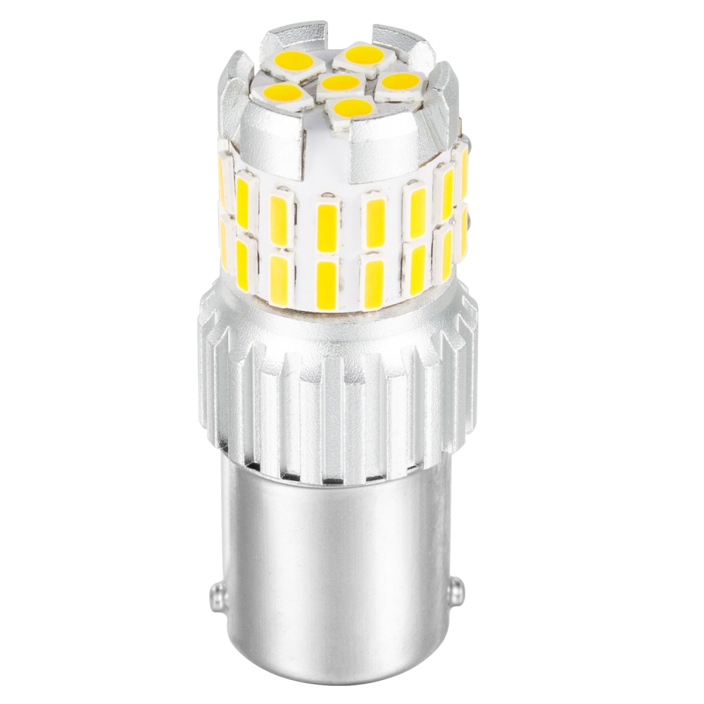 2pcs Fast Heat Disspation Aluminum LED Bulb for Drviaion 1156/1157Canbus Light White light_1156 ba15s p21w - Image 2