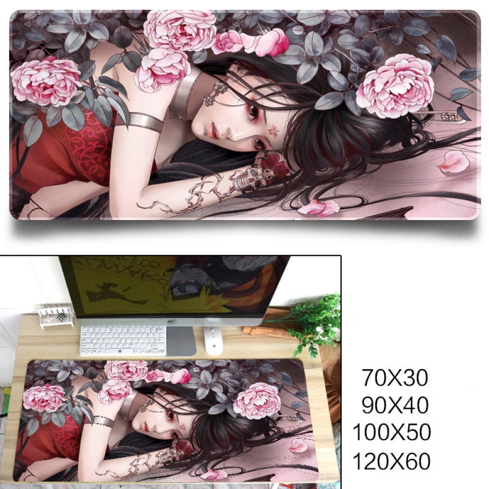 Fashion Cool Pattern Gaming Mouse Pad Protector Desk for Office Home Afternoon sunshine_800X300X3 mm - Image 2