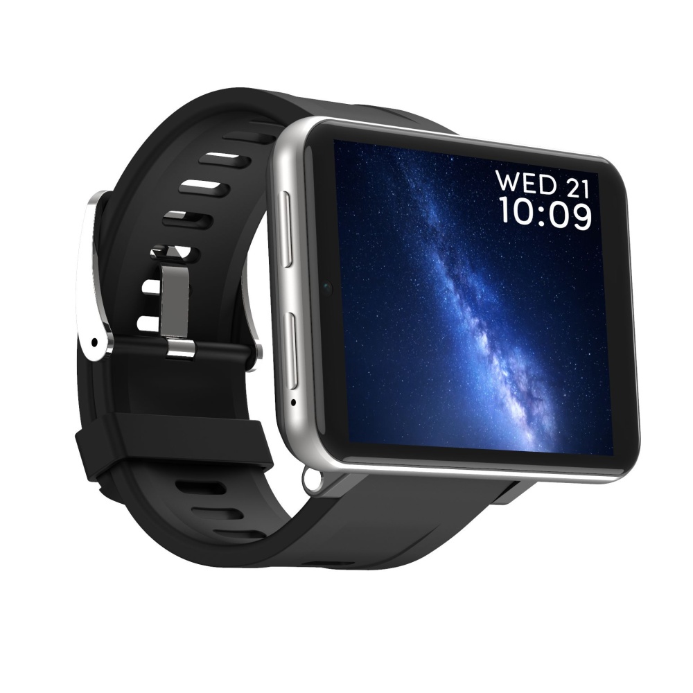 Original LEMFO LEMT 4G Smart Watch 2.8 Inch Big Screen 2700MAH 5 Million Pixels GPS Call Silver grey (1+16G) - Image 2