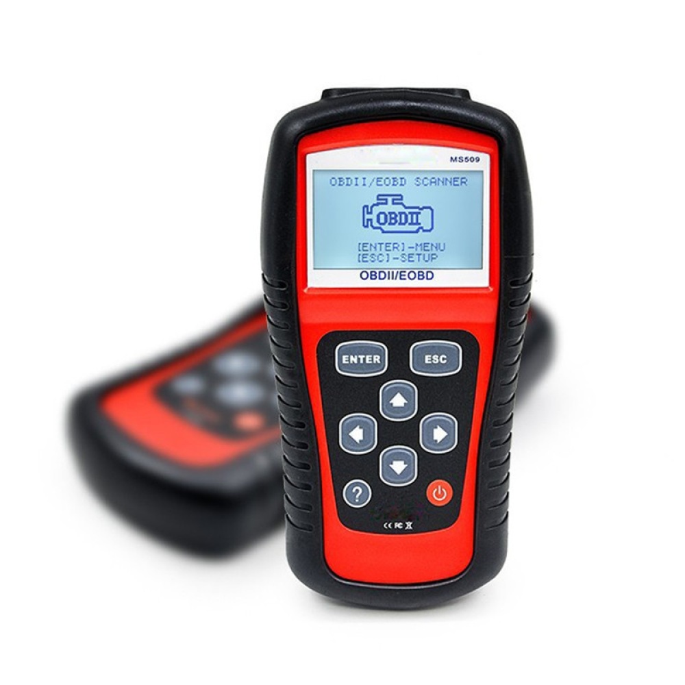 Automobile Diagnosing Instruments Code Reader Scanning Tool obd2 Real-time Data Red black - Image 3