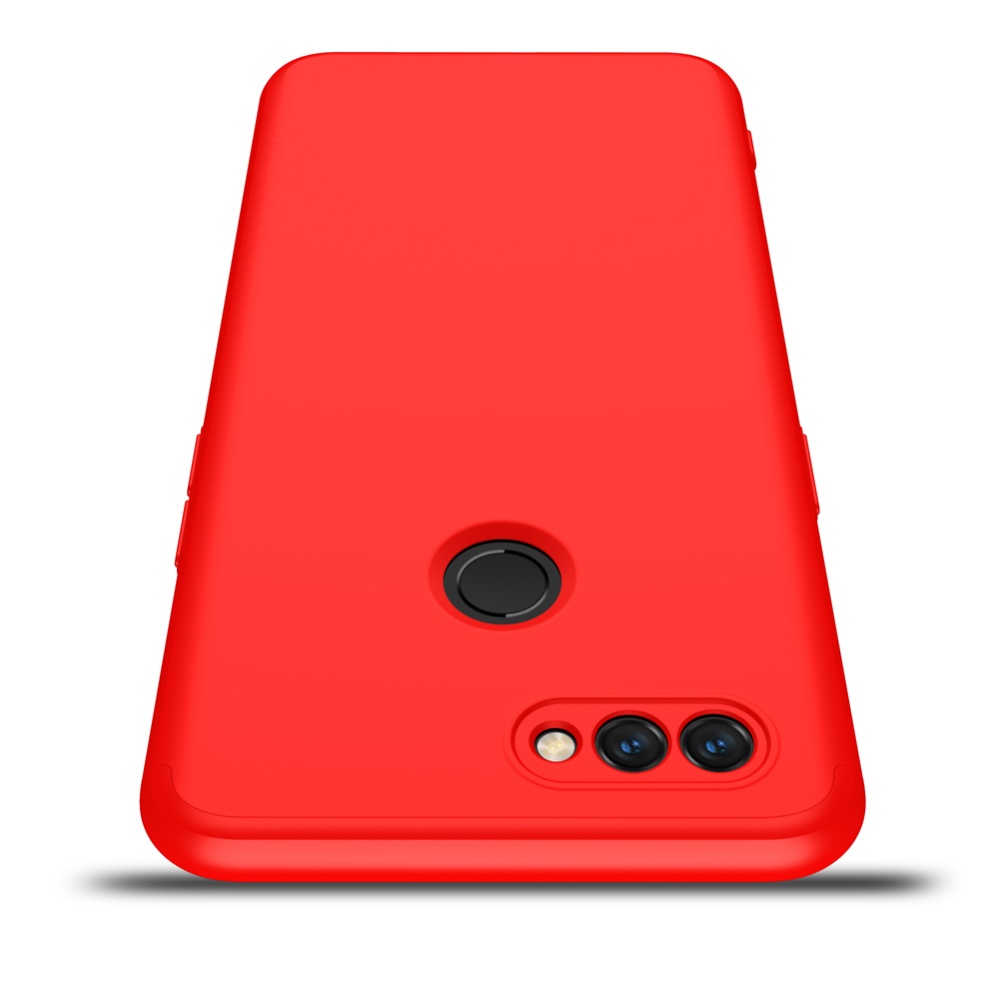 For OPPO A12 Mobile Phone Cover 360 Degree Full Protection Case red - Image 3