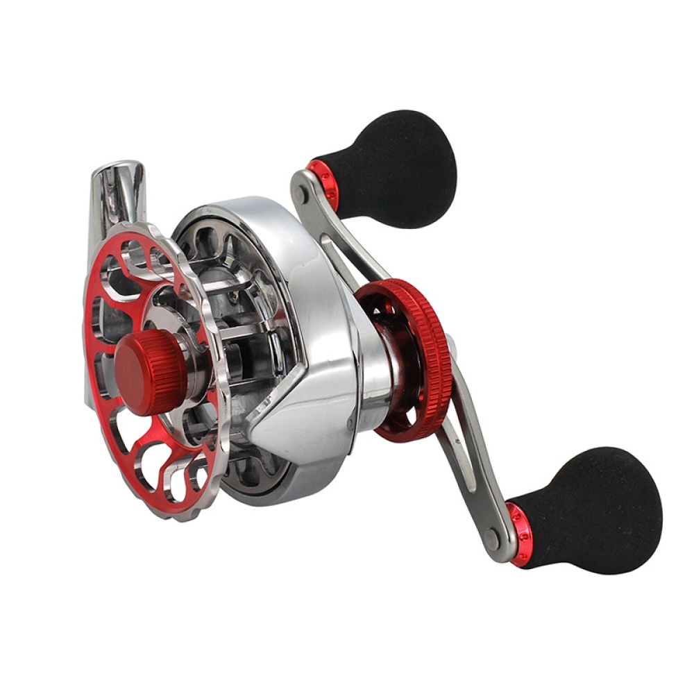 Metal Raft Fishing Reel with Discharge Force Micro Lead Bridge Wheel - Image 2