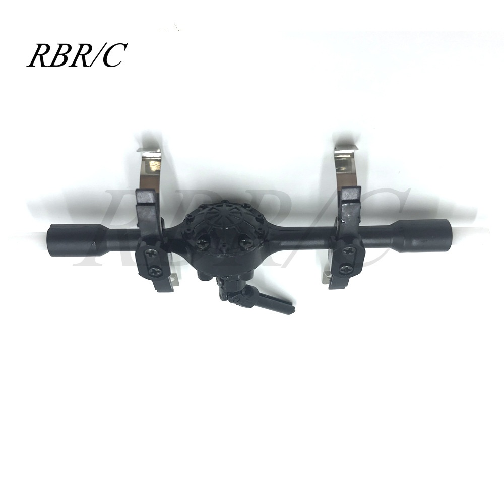 WPL D12 Metal OP Accessaries Diy Upgrade Rc Off Road Car Model Spare Rear axle_1:16 - Image 3