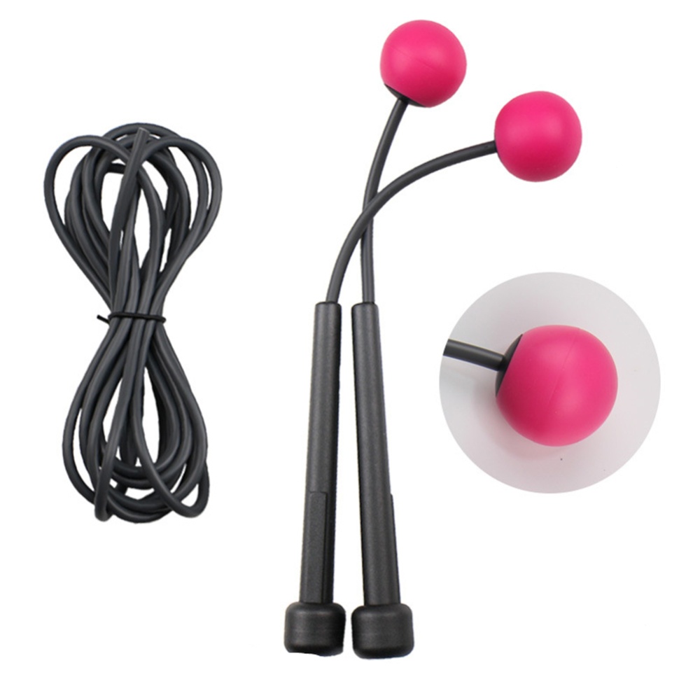 2 in 1 Wireless Skipping Rope Indoor Gym Fitness Cordless Skipping Rope Burning Calorie red - Image 2