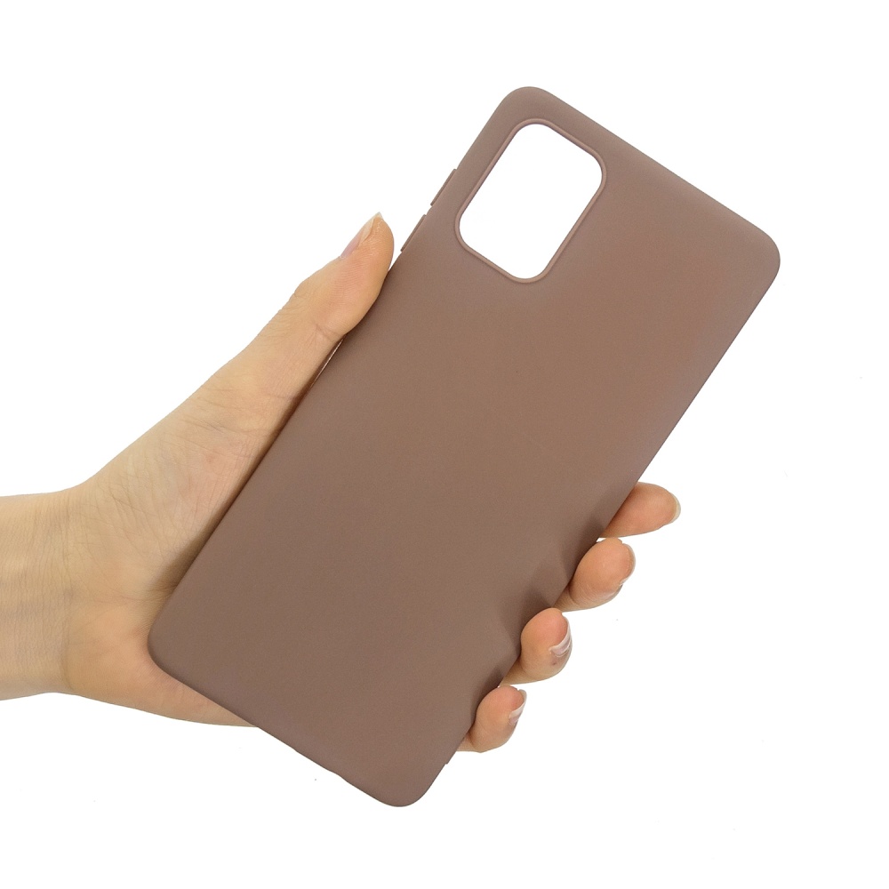 For Samsung A01/ A11/A21/A41/A51/A71/A81/A91 Mobile Phone Case Lovely Candy Color Matte TPU Anti-scratch Non-slip Protective Cover Back 9 br - Image 2