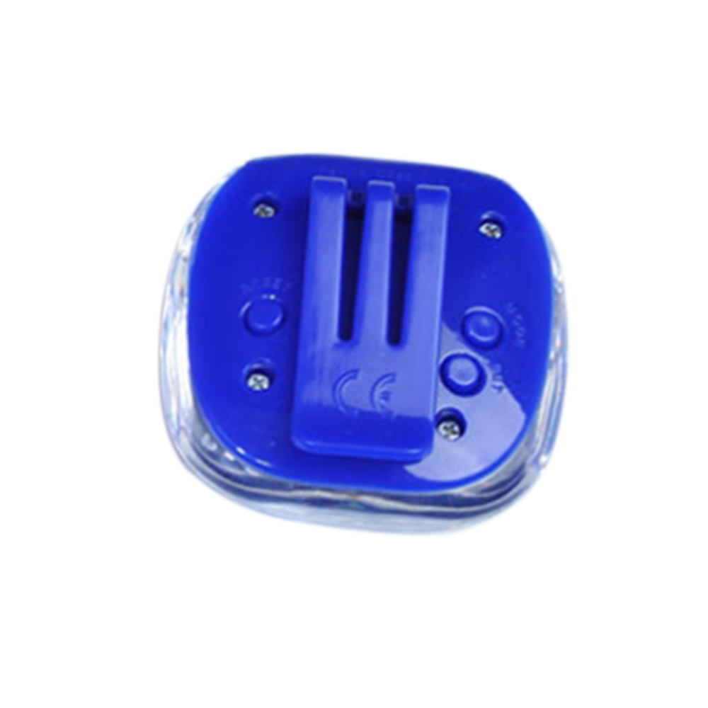 Multi Function Pedometer Mini LCD Walking Run Step Calorie Distance Calculation Counter blue - Image 2