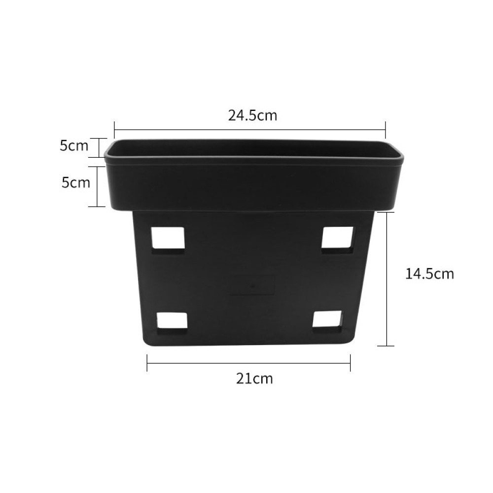 Car Storage Box Multifunction for Seat 1 black - Image 3