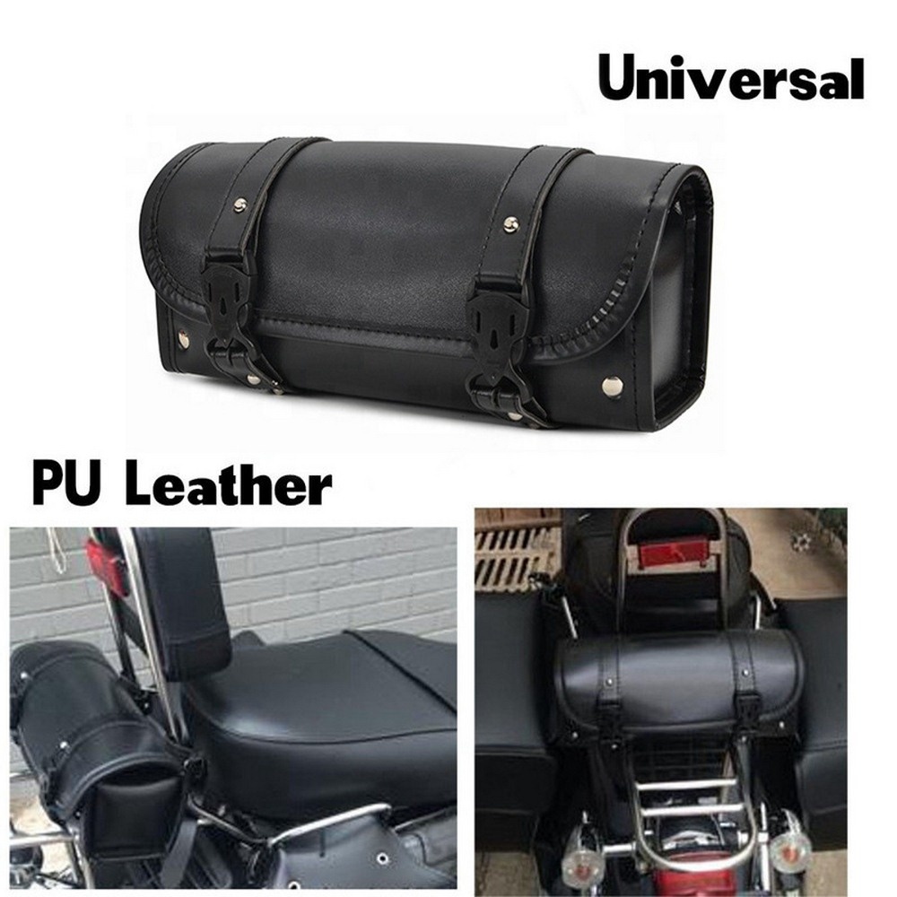 Motorcycle Hanging Bag Retro Modified Locomotive Side Storage Kit black - Image 3